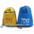 drawstring backpack or sling bag with front pocket